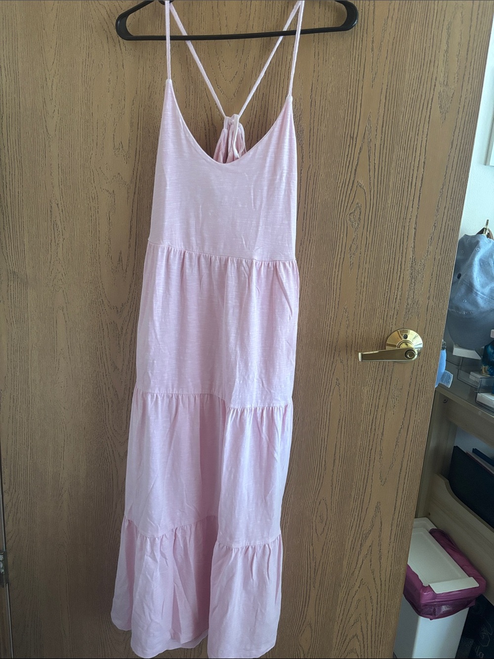 Old Navy Light Pink Tank Maxi Dress